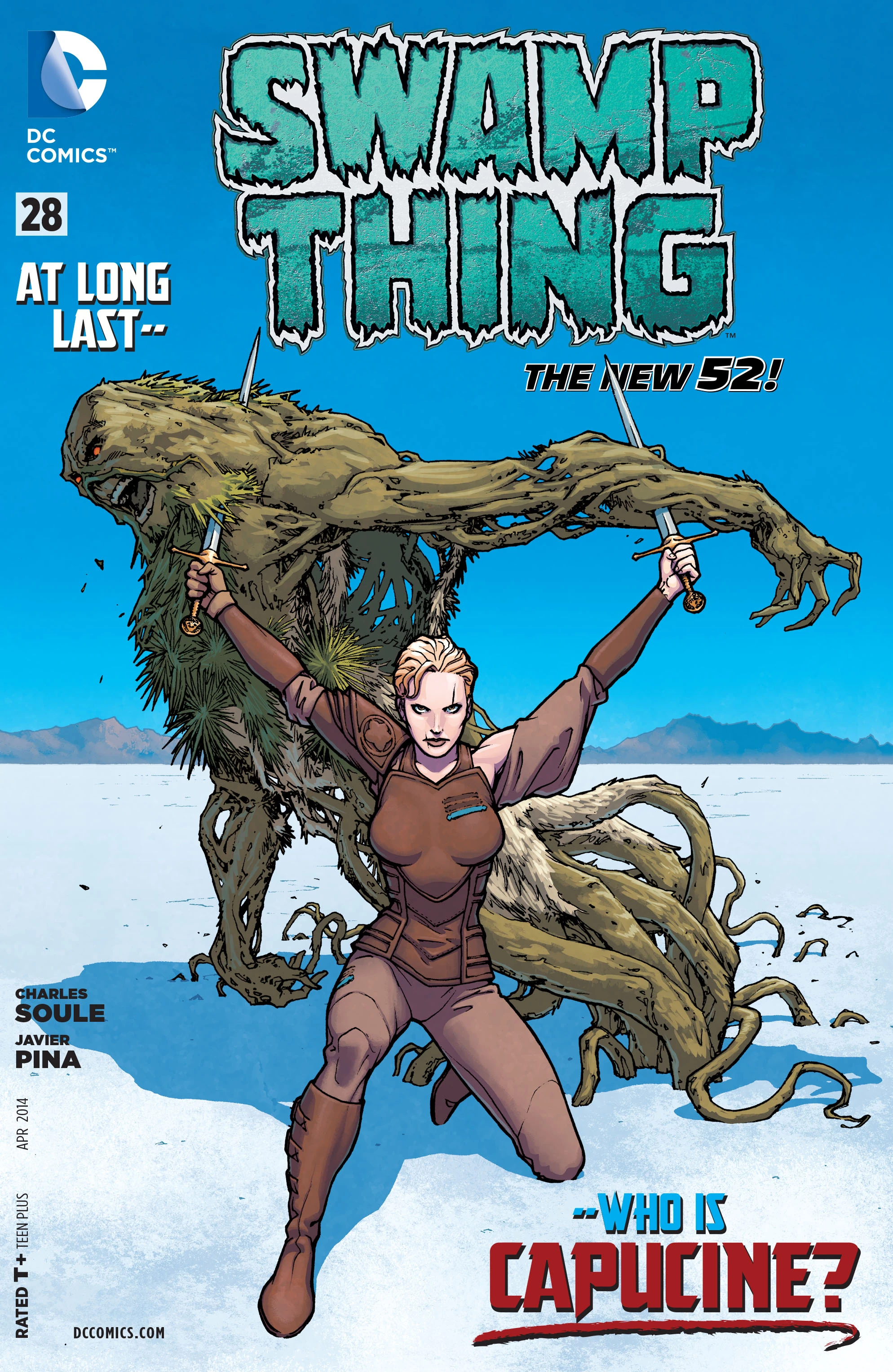 Swamp Thing #28 (DC, 2014 — Cover A) cover